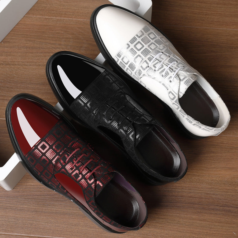 Men's Versatile Spring And Autumn Business Leather Shoes
