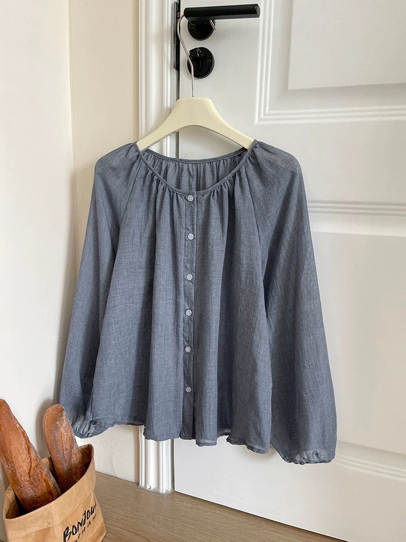 Summer Cotton-Linen Sun-Protective Shirt For Women