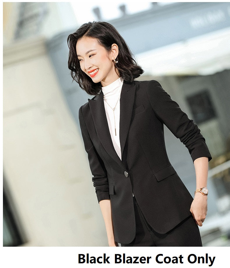 Xian Gao Professional Suit Fashion Temperament Goddess Fan