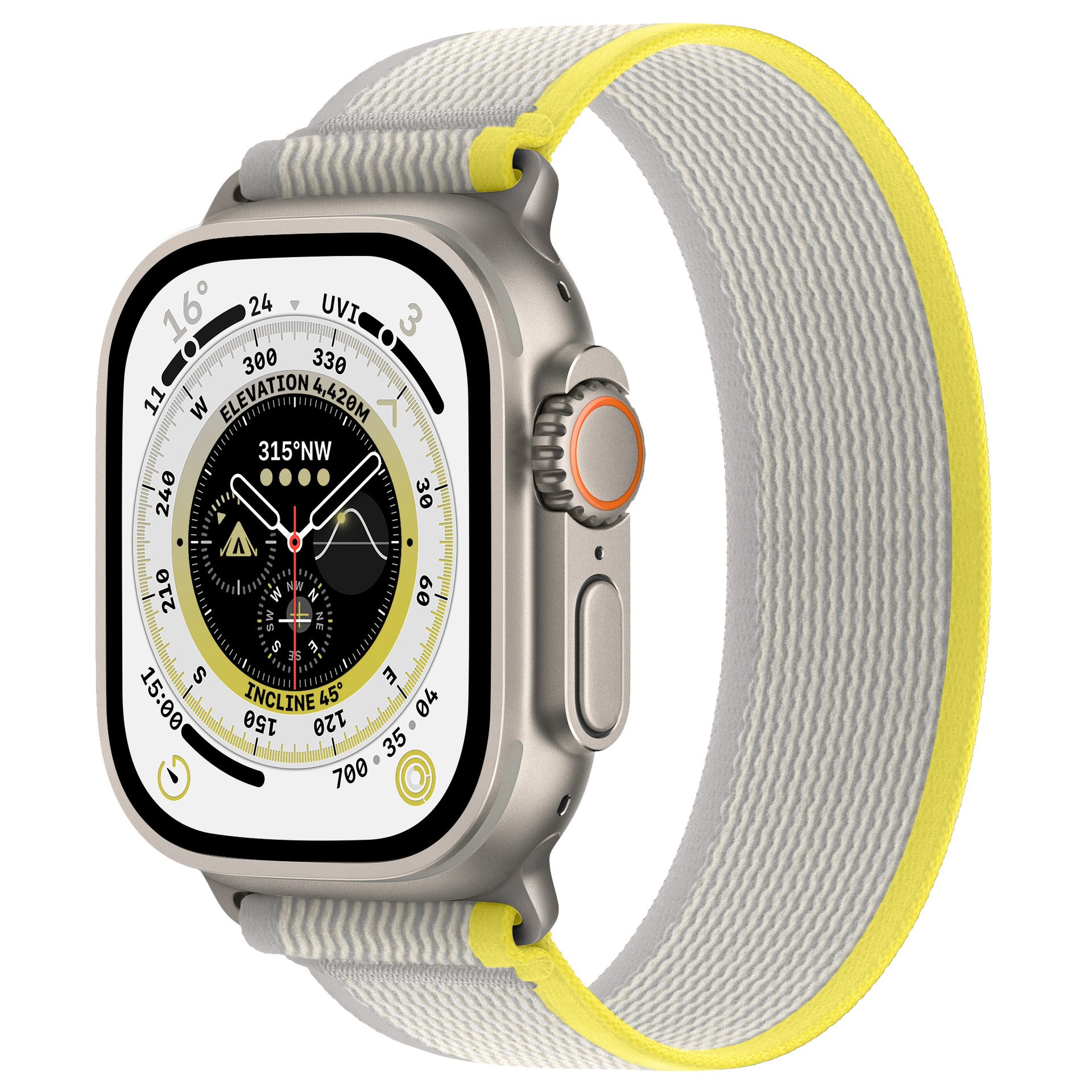 Wild Diameter Single Ring Strap Integrated Nylon Watchband