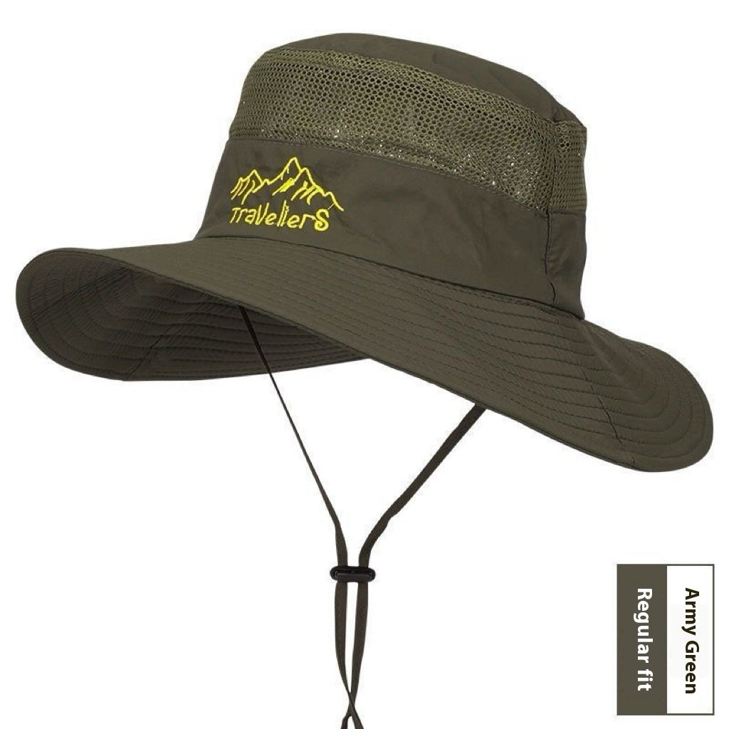 Bucket Hat Men's Summer UV Protection Outdoor Travel