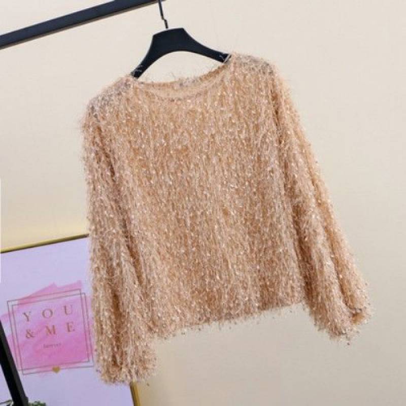 Women's Fashion Personalized Tassel Long-sleeved Top