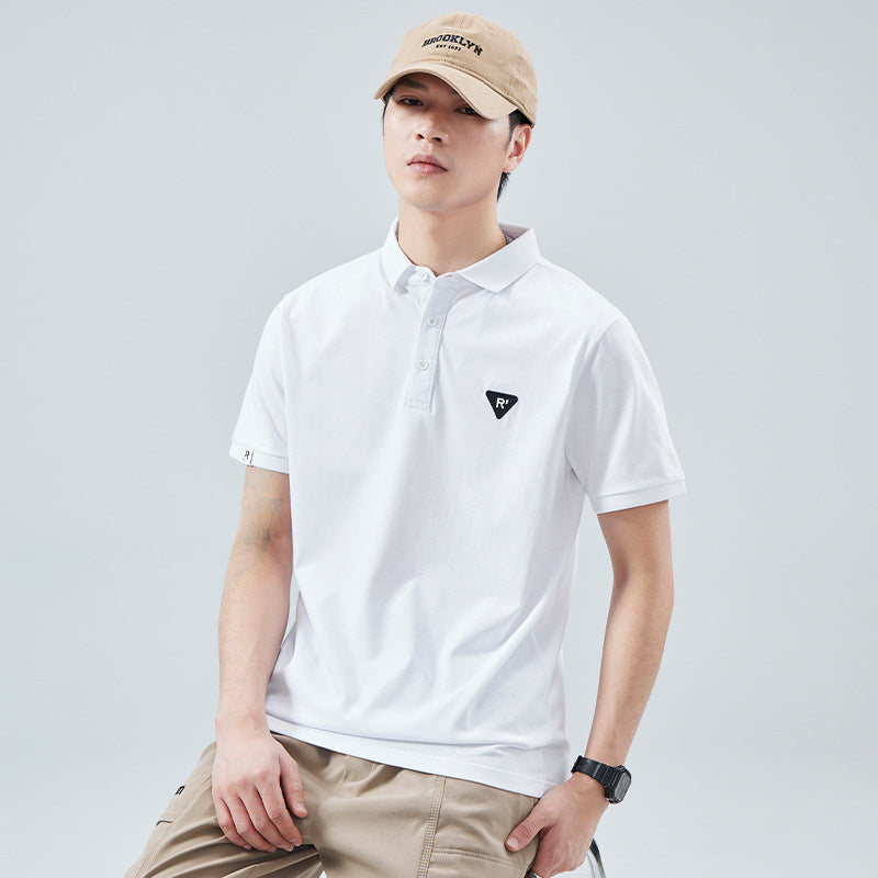 Short-sleeved Men's T-shirt Business Casual Top