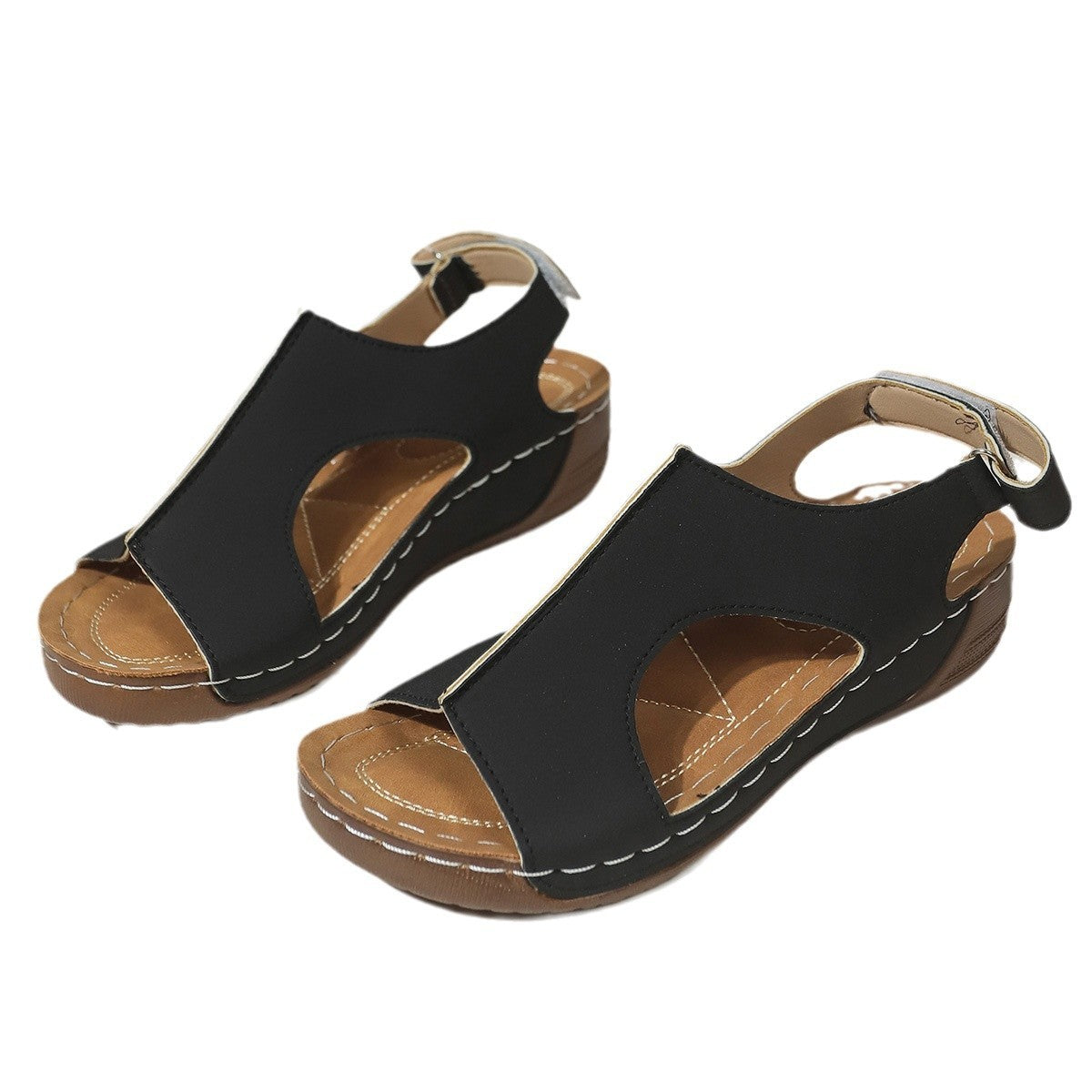 Women's Plus Size Wedge Sandals