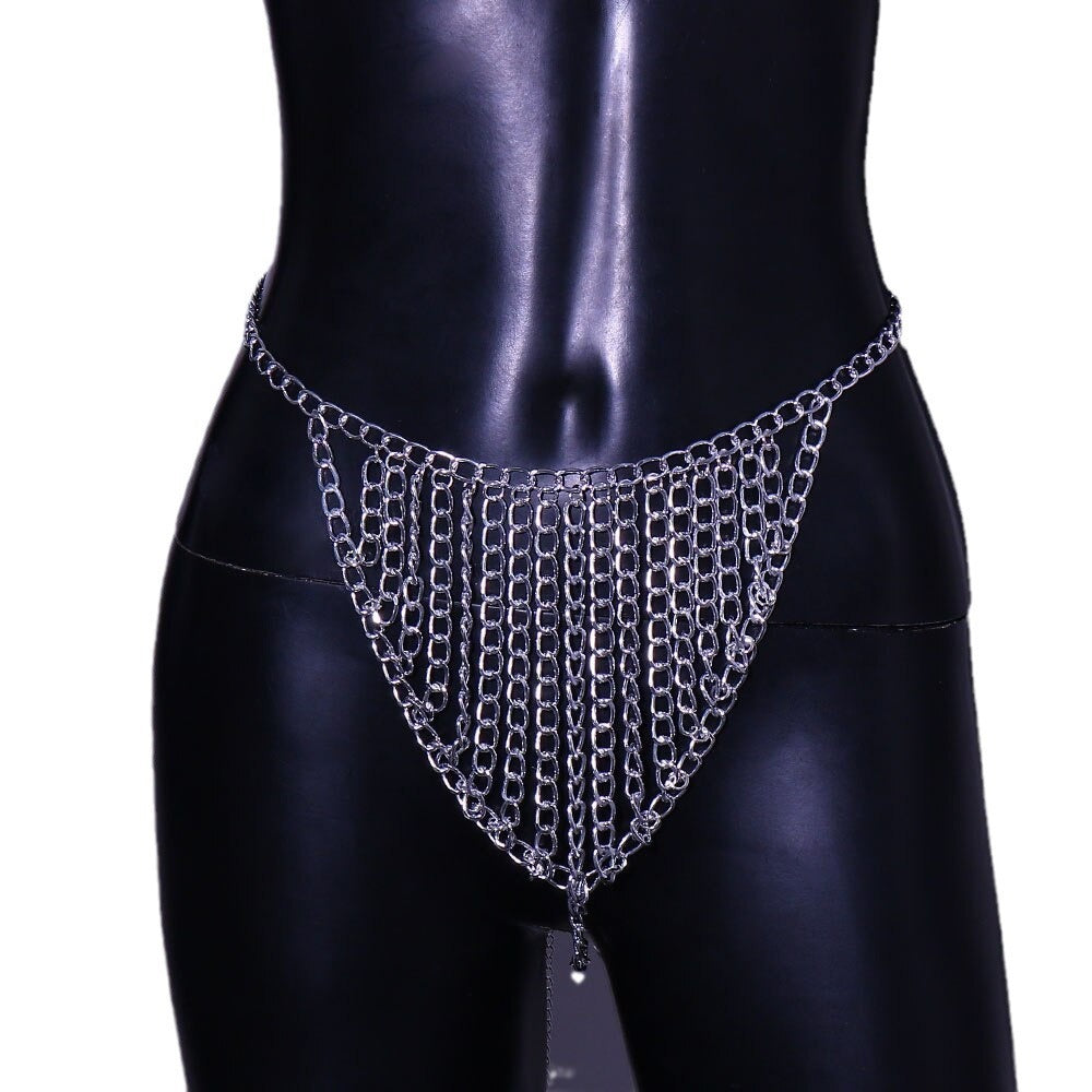 Punk Gothic Minimalist T-back