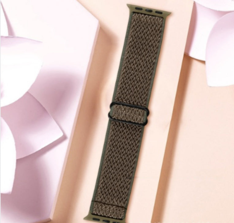 Herringbone Elastic Strap Smart Watch Band Elastic Strap Strap