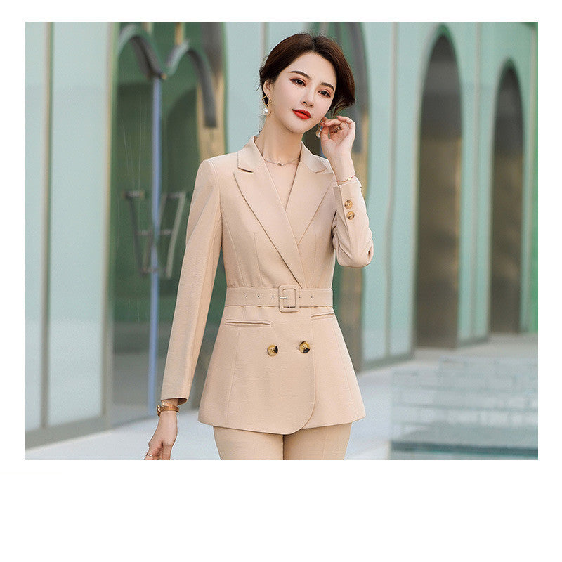 Large Size Mid Sleeve Ladies Suit Professional Suit Jacket