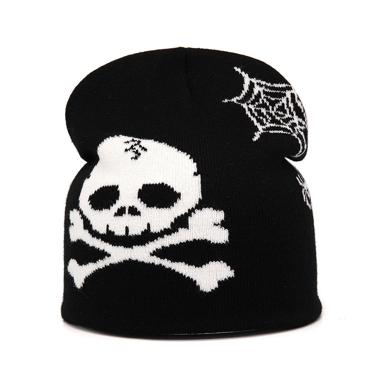 Autumn And Winter Knitting Portrait Jacquard Warm Wool Hat