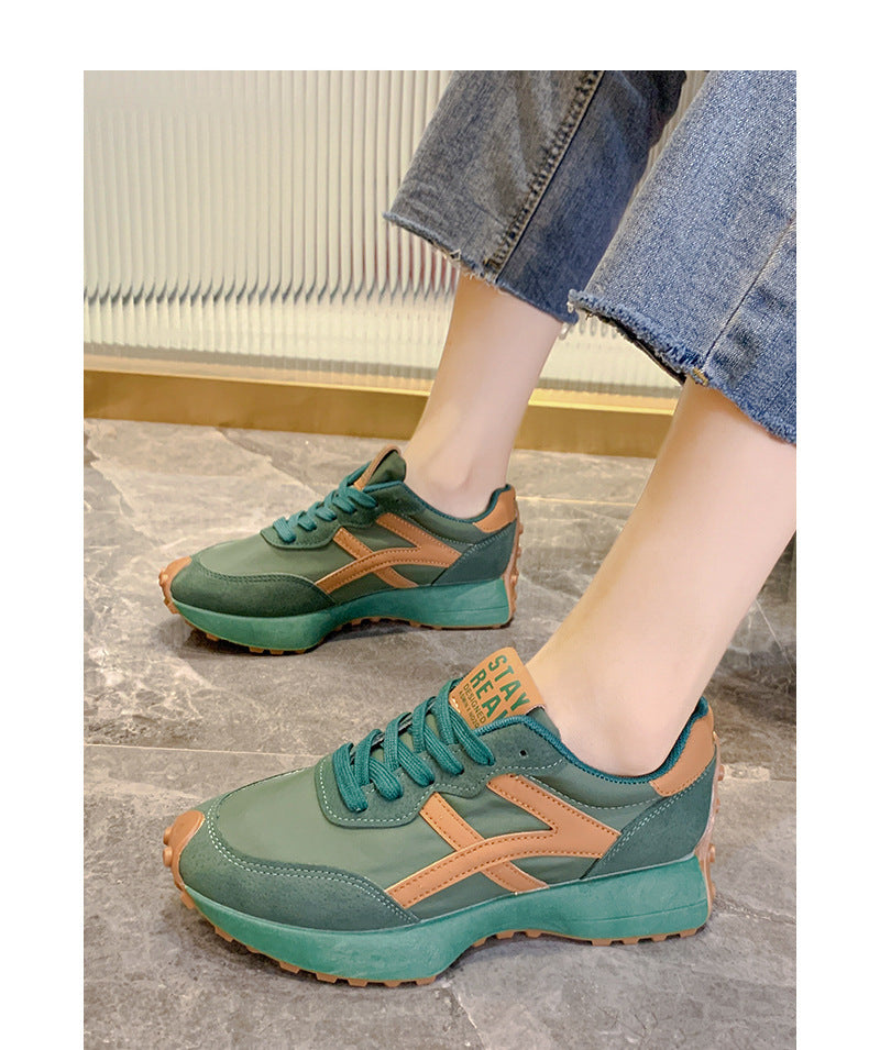 Women's Single-lining Platform Casual Dad Sports Shoes