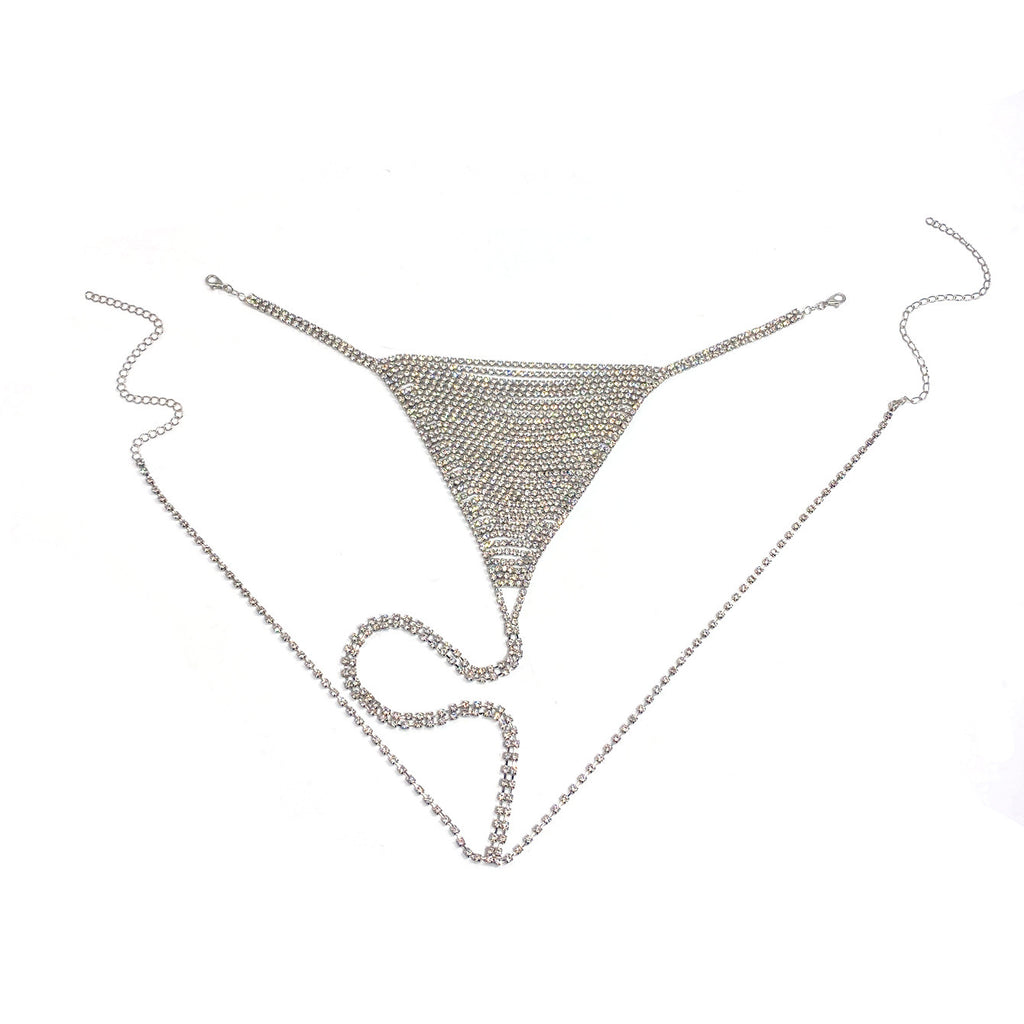 Rhinestone Tassel Bikini Underwear Body Chains