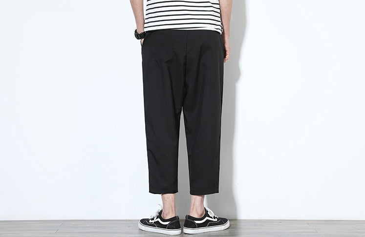 Men's linen harem pants