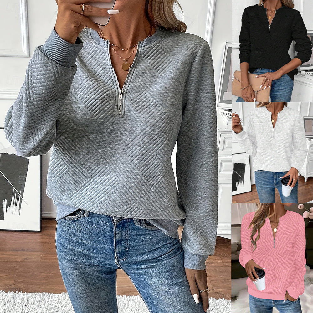 Women's Long-sleeved Loose Pullover Sweater