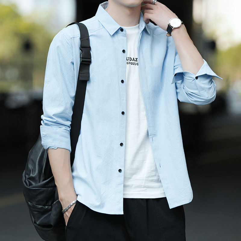 Men's Long Sleeve Workwear Shirt Jacket