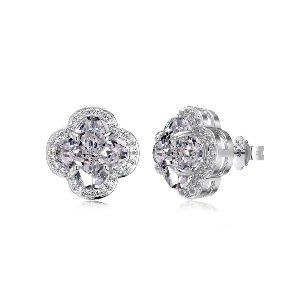 Luxurious And Personalized Flower Stud Earrings