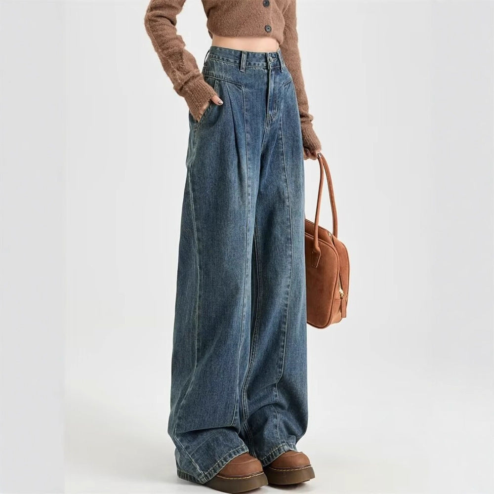 Womens Bestselling Wide-leg Denim Jeans At The Supermarket