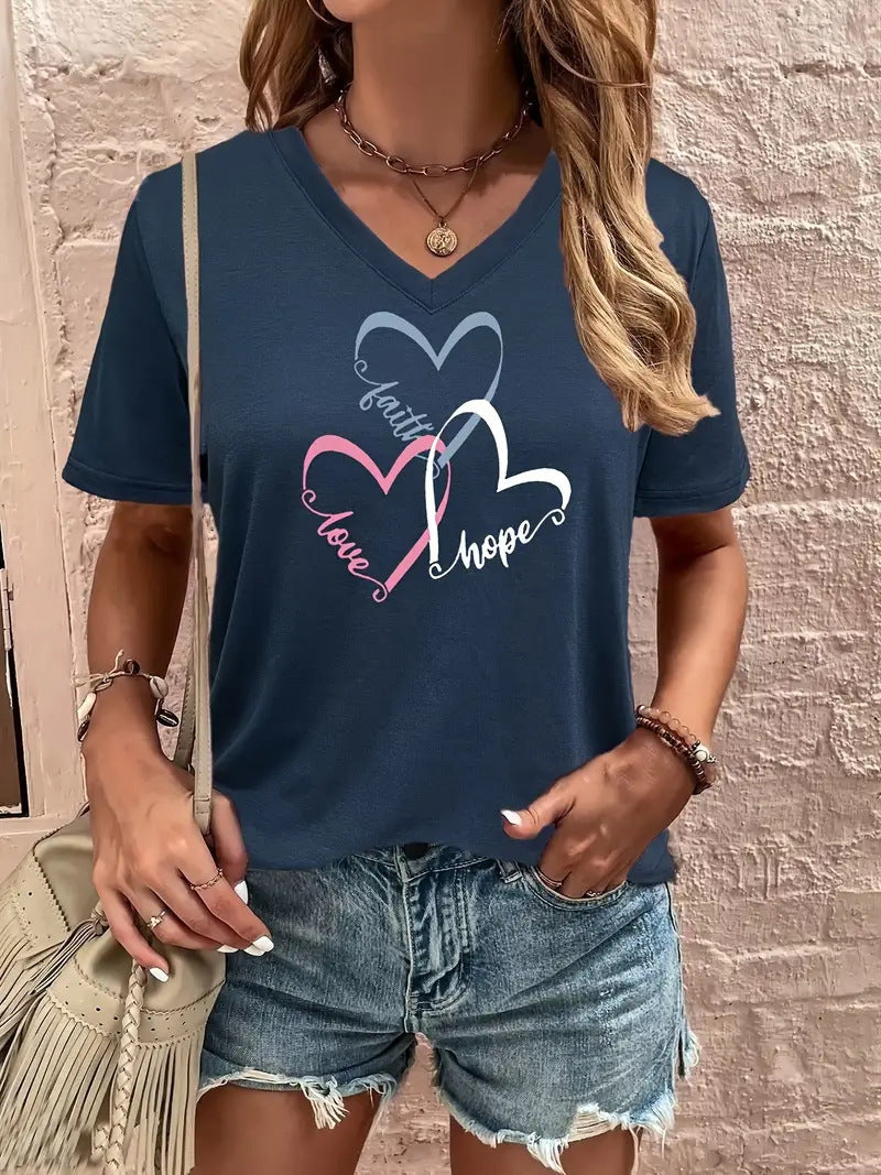 High-grade Spring V-neck Women's