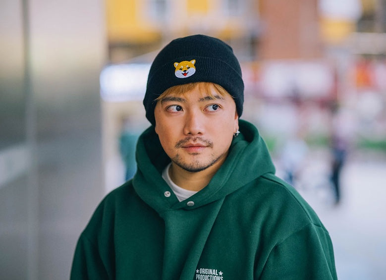 Cute Kitten Embroidery Knitted Hat European And American