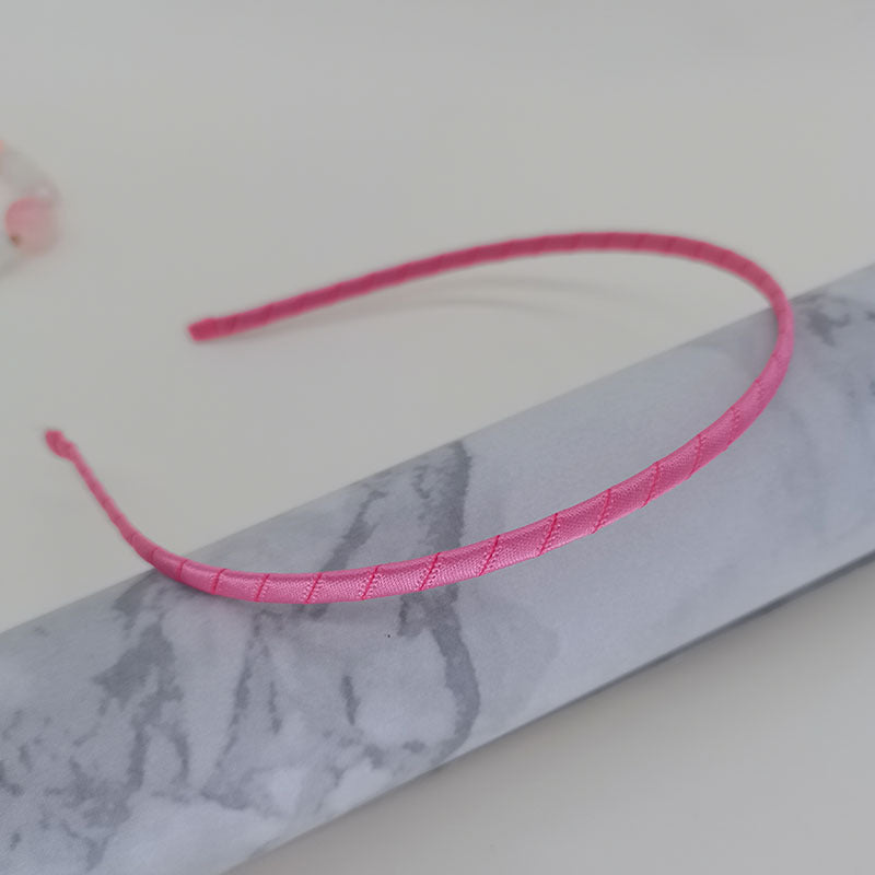 DIY Handmade Hair Accessories Colorful Narrow Goods Head Buckle Metal Thin Headband