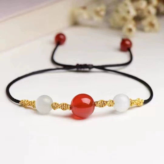 Red Agate Necklace Lovesickness Red Bean Bracelet