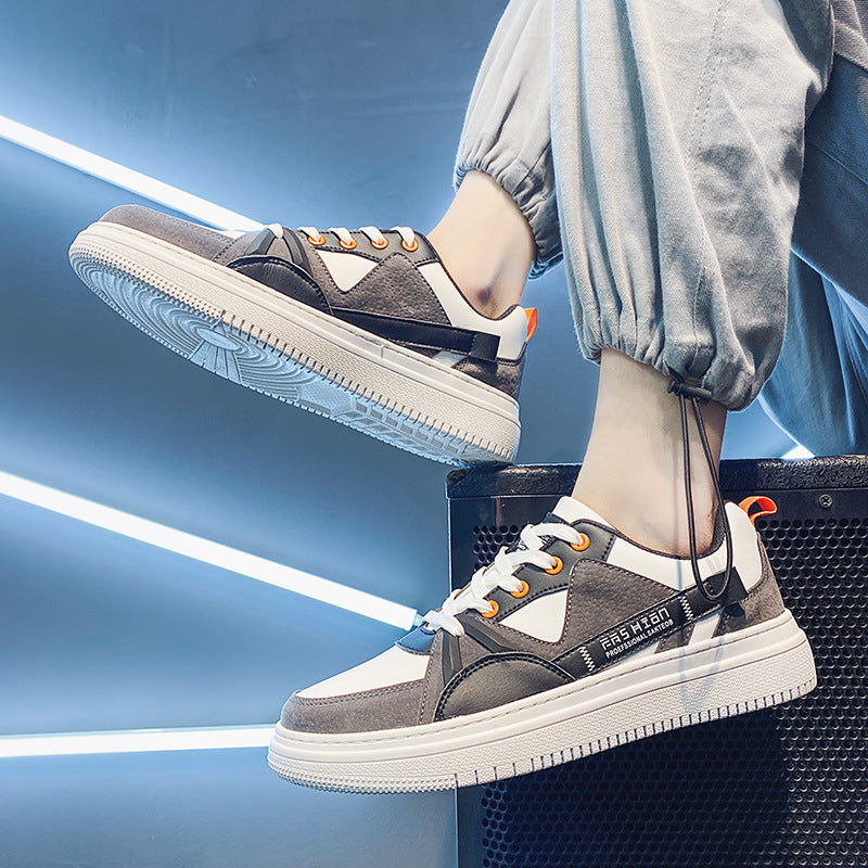 All-match Trendy Shoes Casual Sneakers Men's White