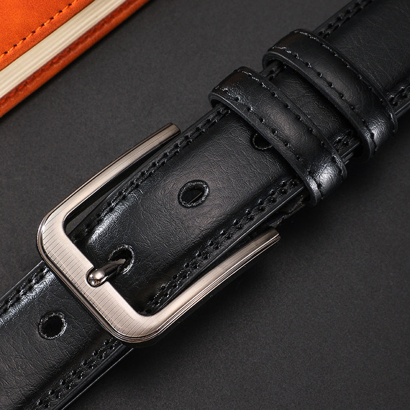 Youth Simplicity All-match Pin Buckle Pant Belt