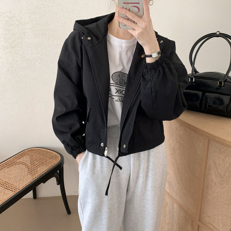 Women's Retro Loose Casual Short Coat