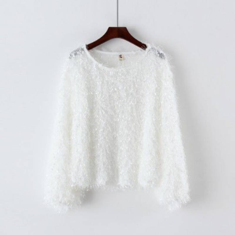 Women's Fashion Personalized Tassel Long-sleeved Top