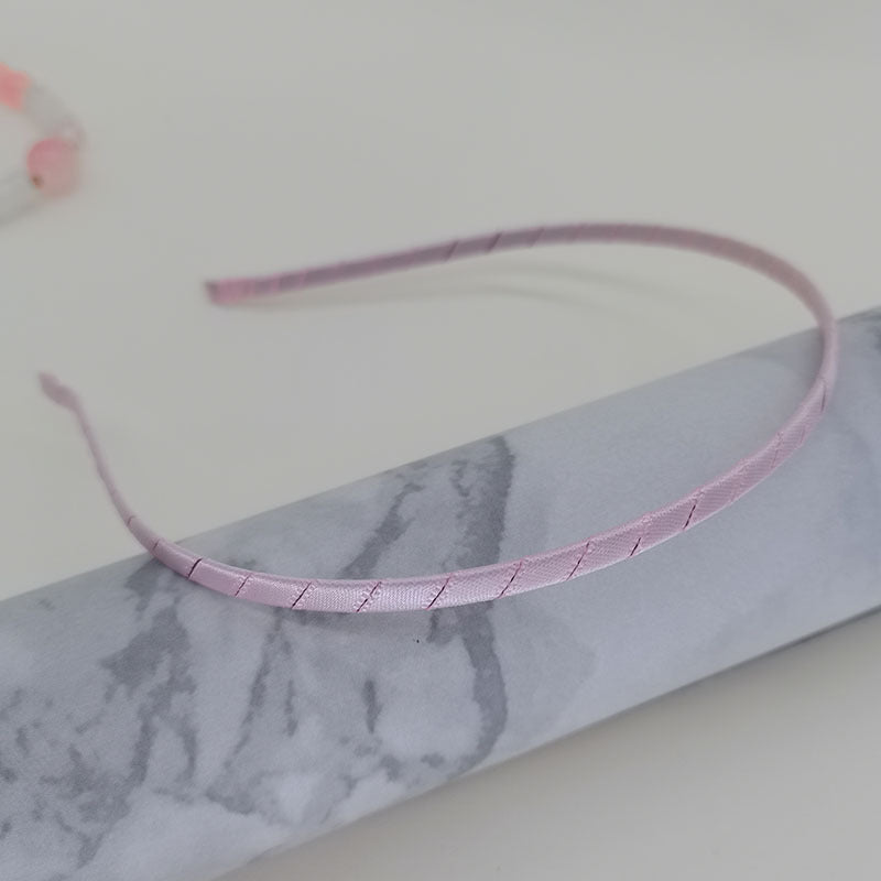 DIY Handmade Hair Accessories Colorful Narrow Goods Head Buckle Metal Thin Headband