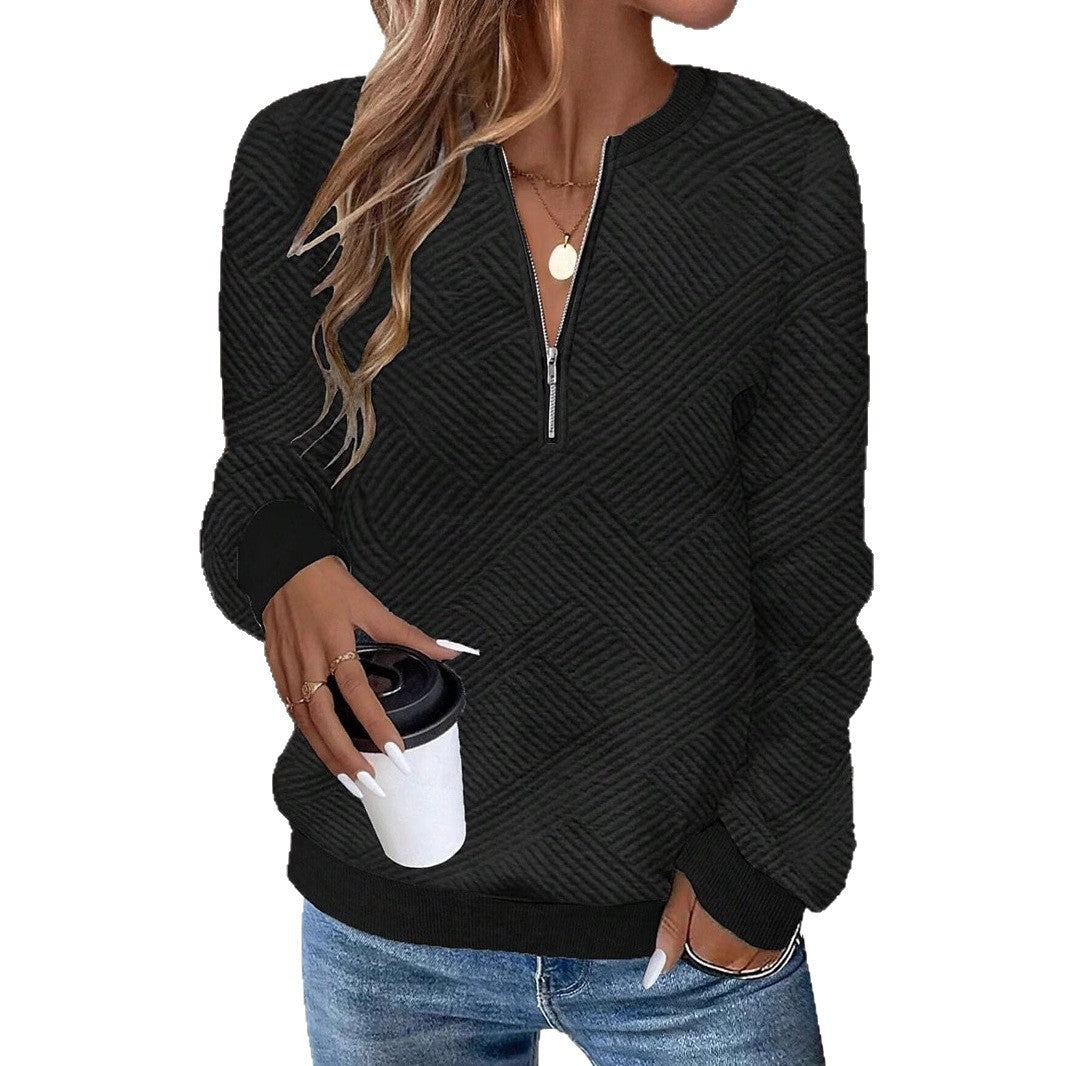 Women's Long-sleeved Loose Pullover Sweater