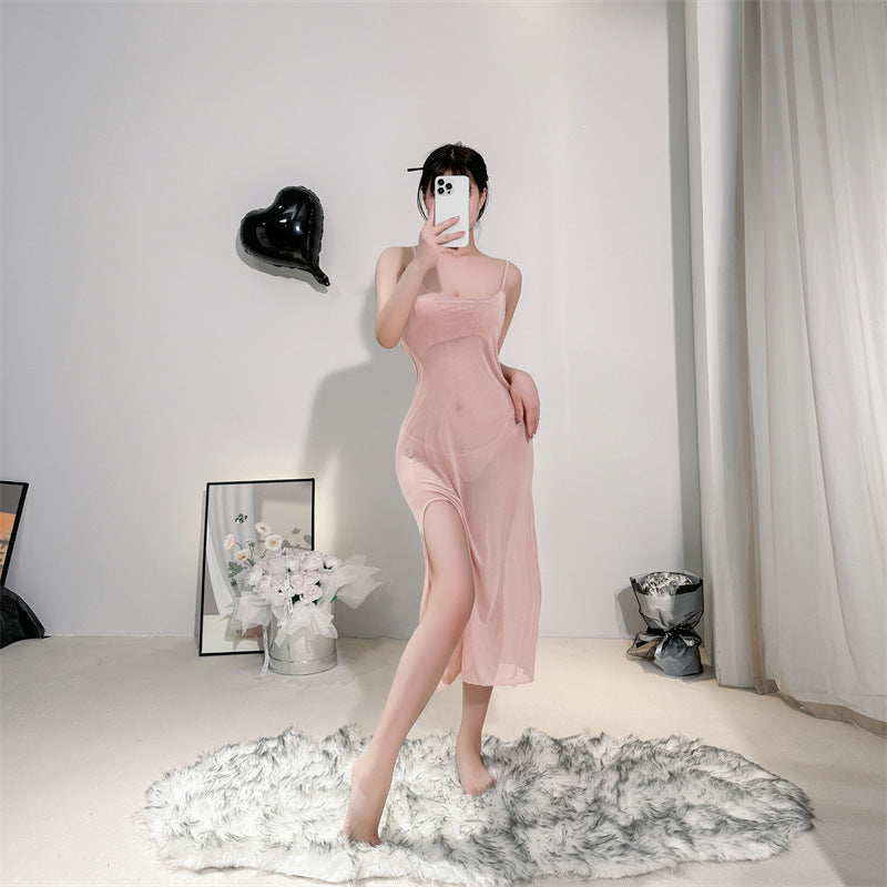 Sexy Lingerie Sexy Uniform Pajamas Suspenders