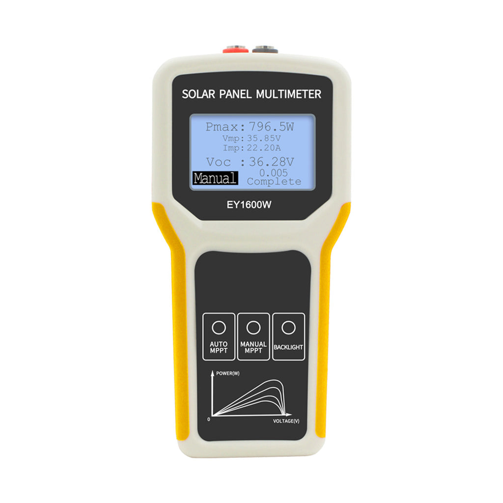Solar Photovoltaic Multimeter Photovoltaic Panel Tester Dynamometer