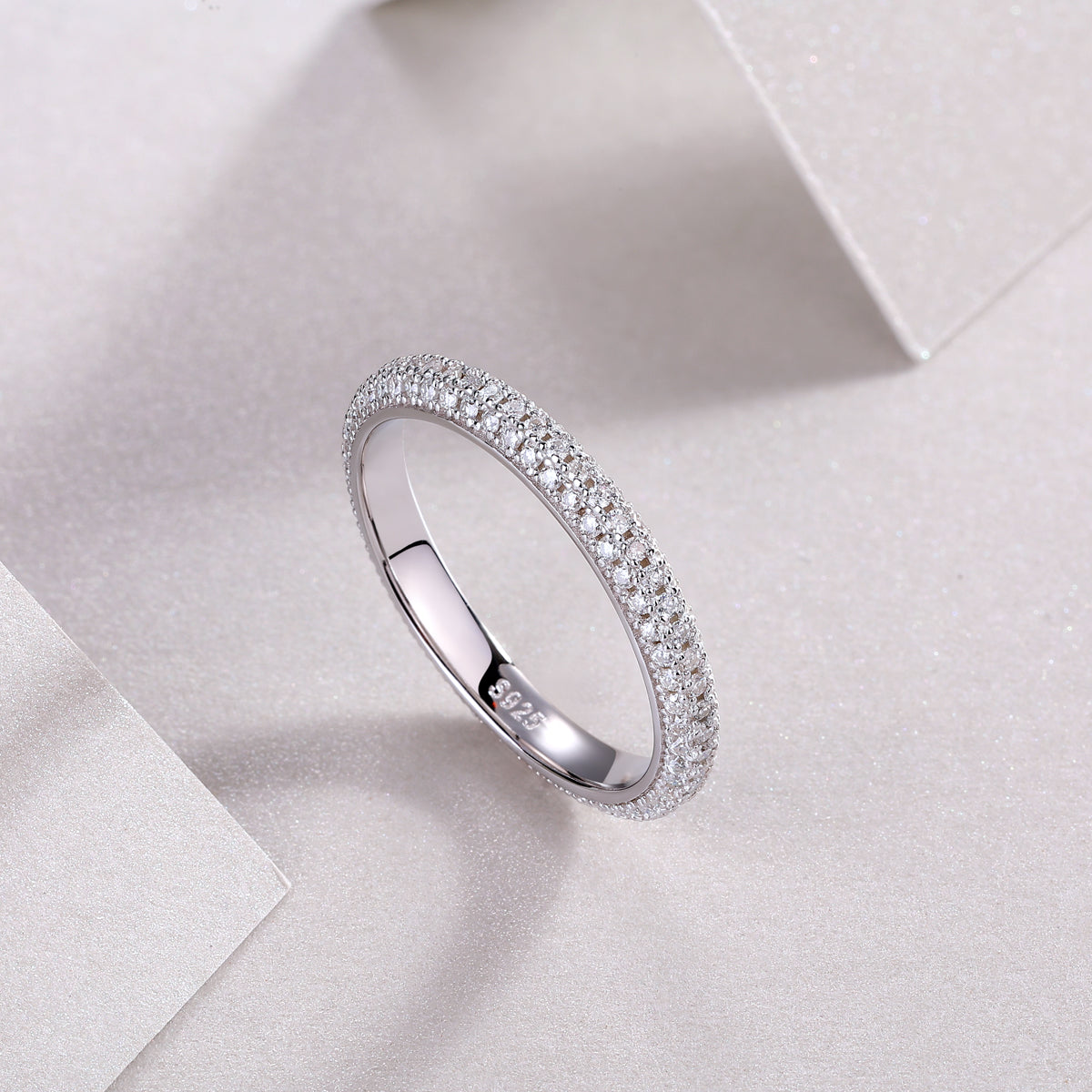 1MR.RIGHT- A Fashionable And Luxurious Jewelry Accessory Set With Moissanite S925 Sterling Silver And Platinum-plated Diamond Prohibit TikTok sales