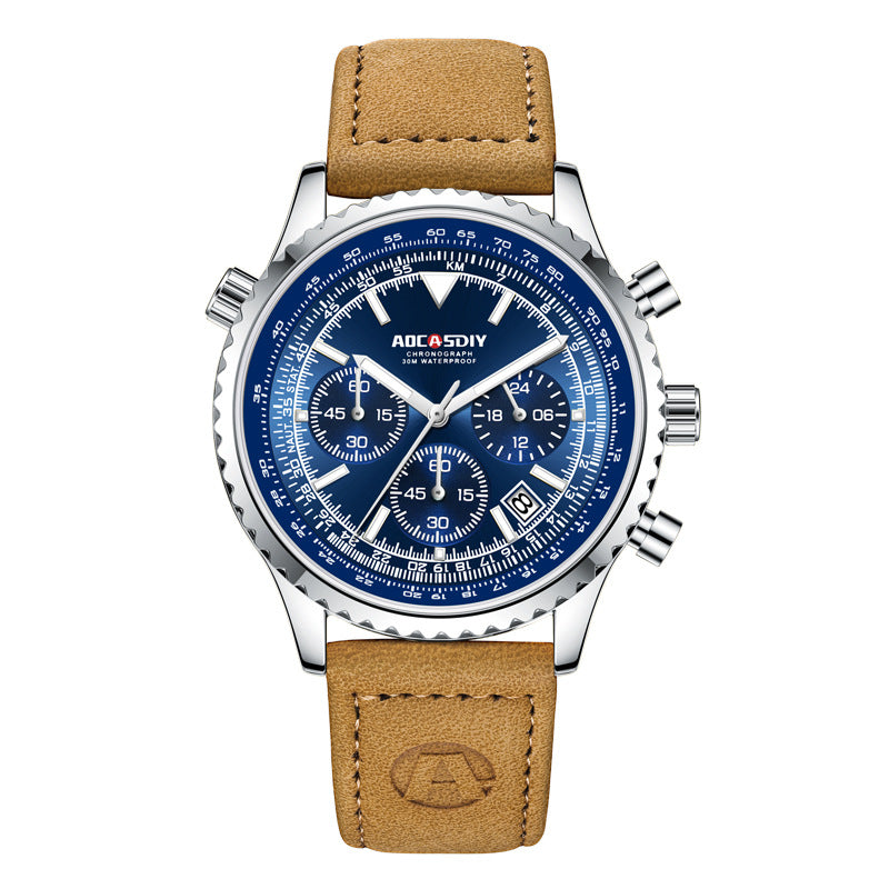 New Multi-functional Men's Watch Waterproof Luminous