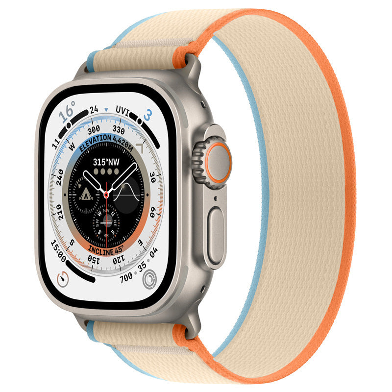 Wild Diameter Single Ring Strap Integrated Nylon Watchband