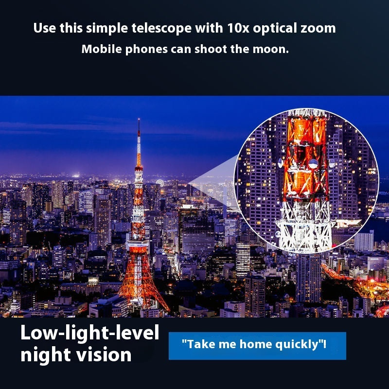 Telescope High Power Ultra HD Day And Night Dual Use