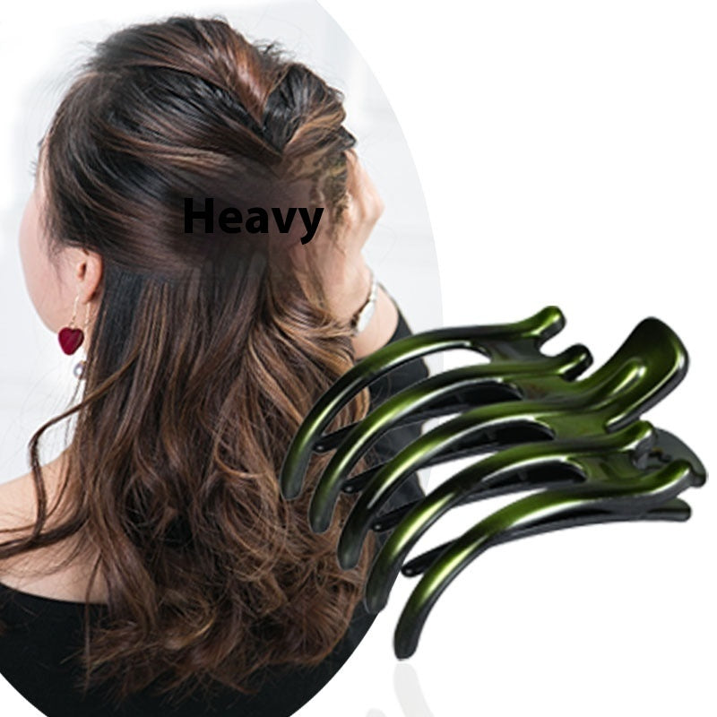 Handmade Hair Accessories Five-tooth Practical Large Haircut Grip