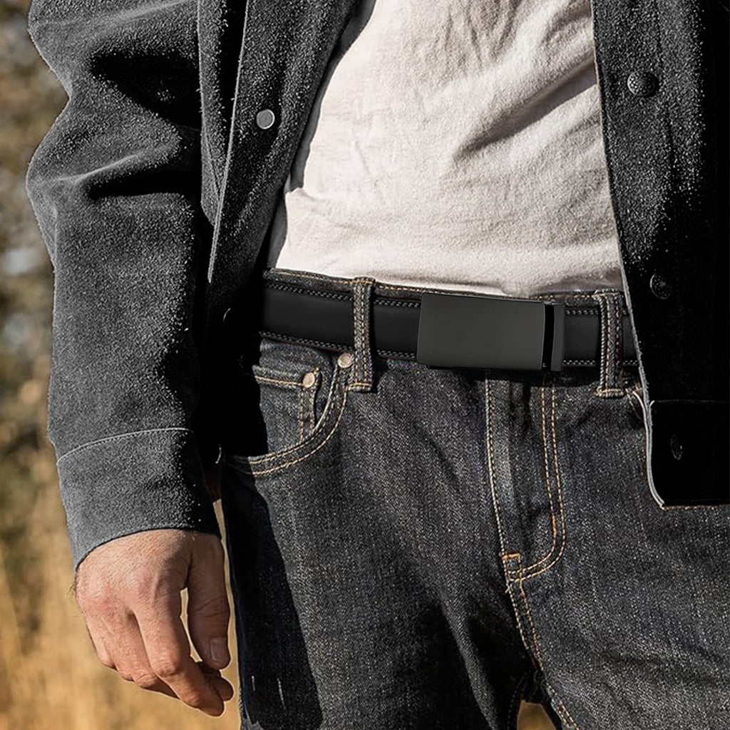 Versatile Simple Men's Young And Middle-aged Pant Belt