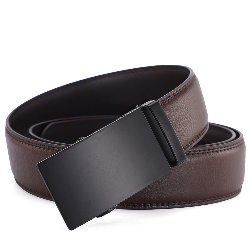 Men's All-match Automatic Buckle Cowhide Belt