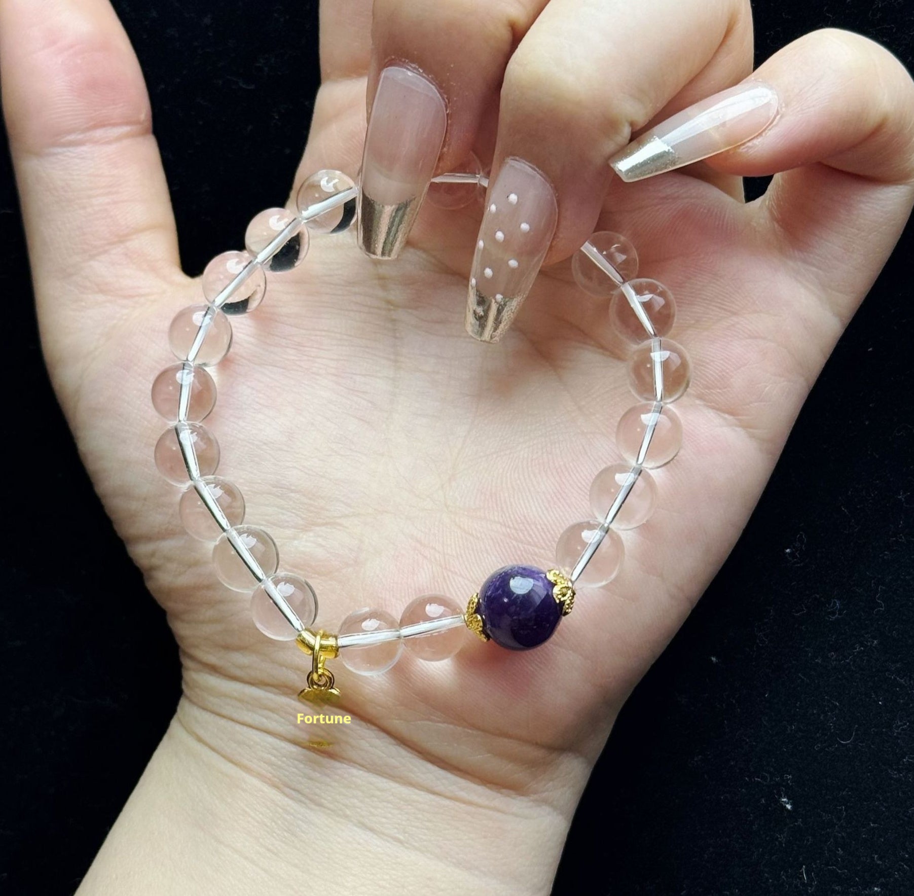 Sunstone Double Circle High Goods Aquamarine Slip Multi-Circle Bracelet
