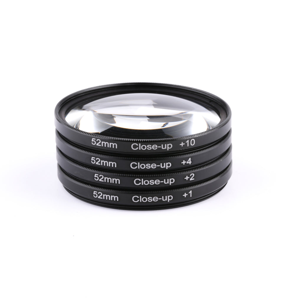 Close-up Lenses Four-piece Set Close Shot Sharp Tool With Nylon Bag