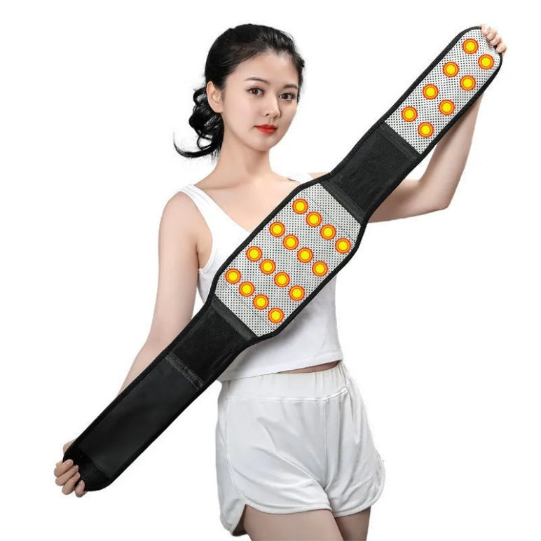 Middle-aged And Elderly Self-heating Lumbar Support Fixed Magnet Waist Supporter