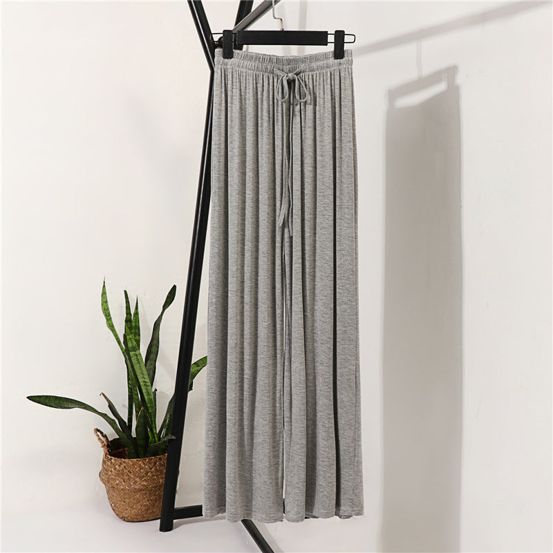 High Waist Cuprammonuium Loose Thin Casual Pants