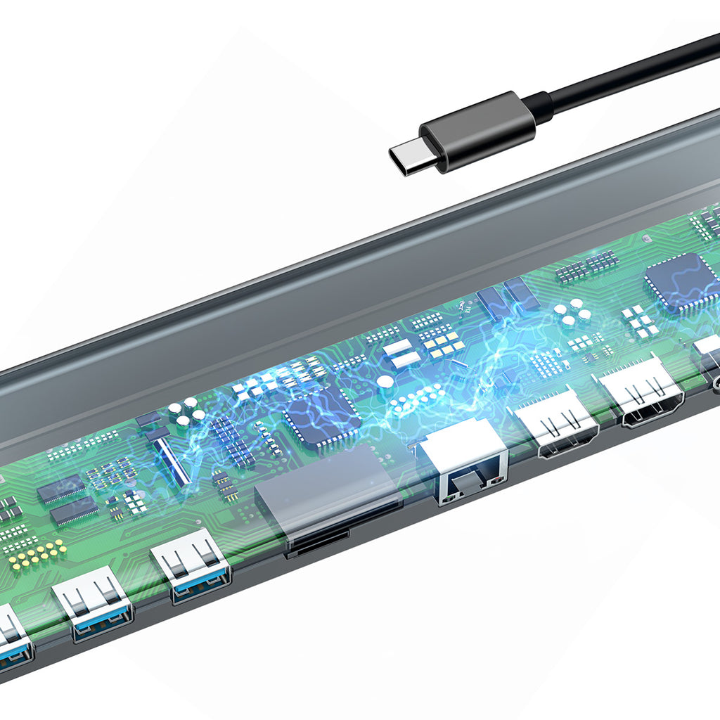 Multifunctional Type C HD Smart HUB Docking Station