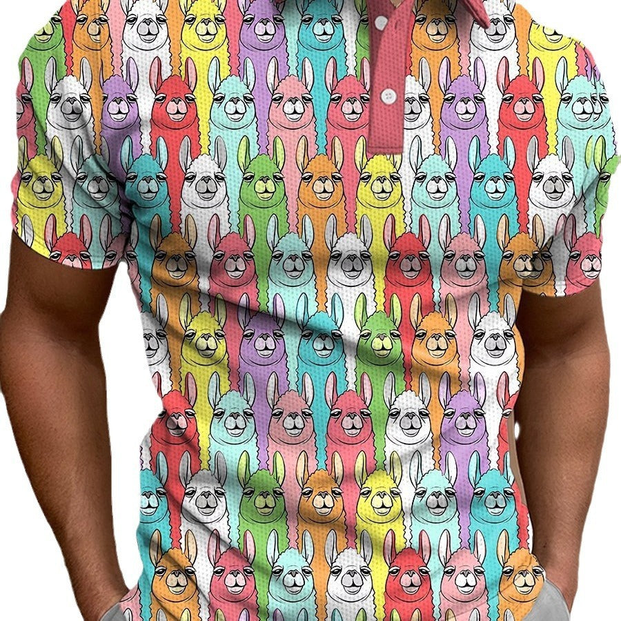 T-shirt Men's Youth Leisure All-matching Slim Fit