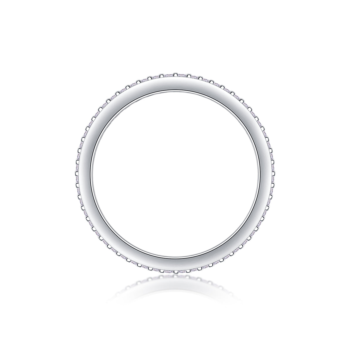 1Light Up The Moments - A Fashionable Jewelry Ring Set With Moissanite S925 Sterling Silver And Platinum-plated Diamond Prohibit TikTok sales