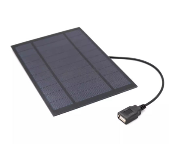 USB Solar Panel USB Female Port PET Laminated Sheet
