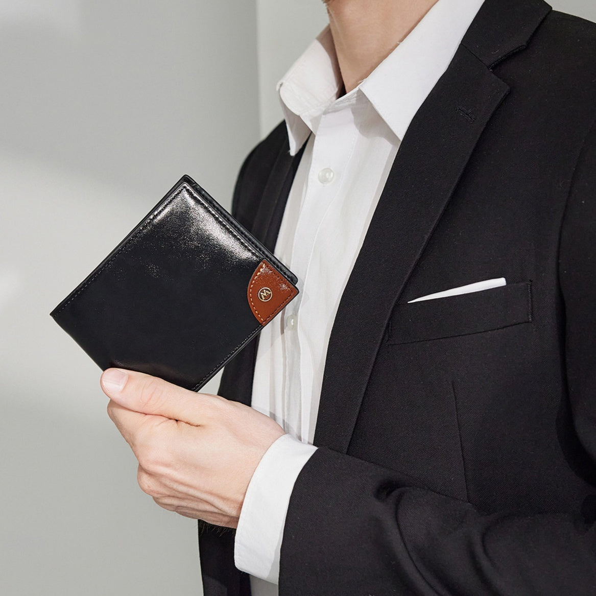 Multi-functional Rfid Anti-theft Swiping High Sense Men's Wallet
