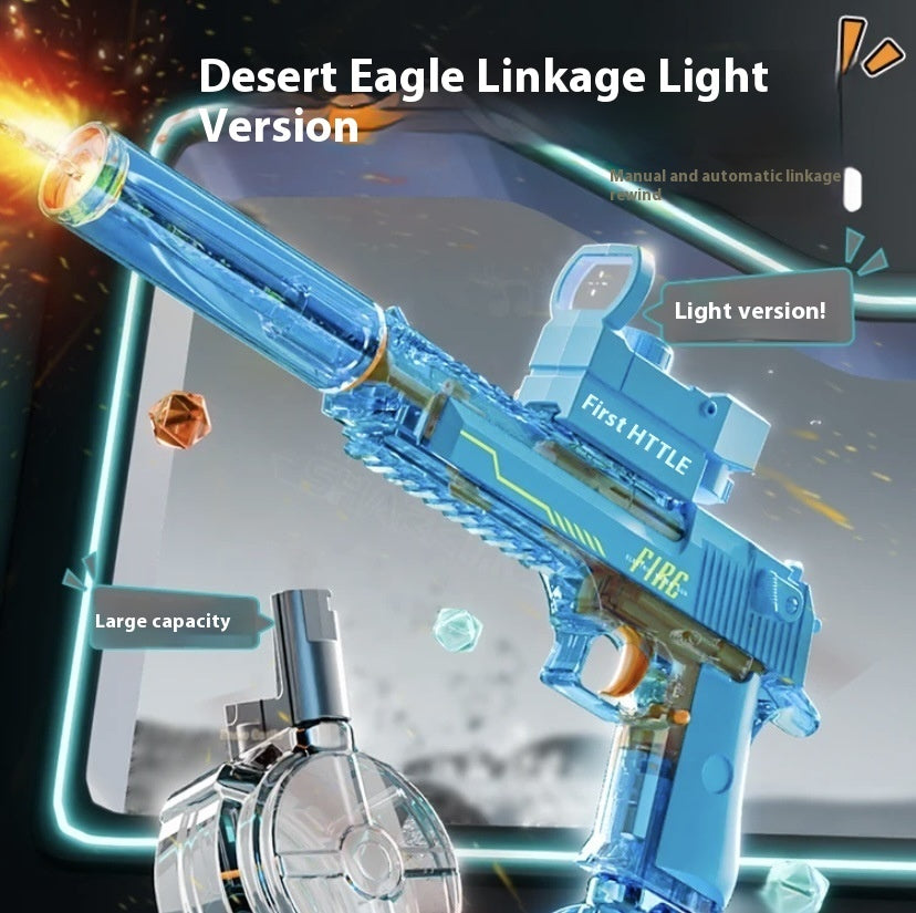 New Fire Light Effect Electric Water Gun