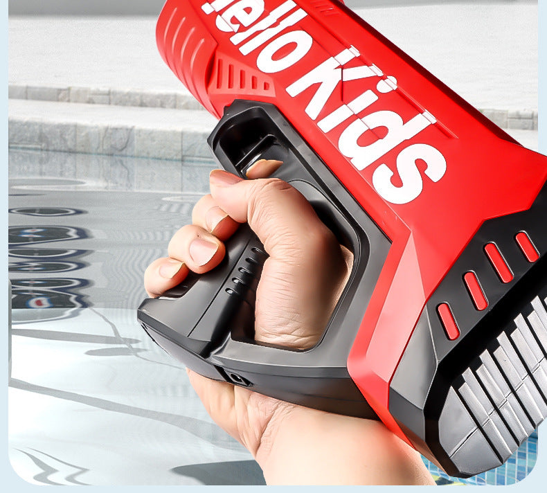 Children's Electric Continuous Hair Gun Toy One-click Water Absorption Can Be Launched