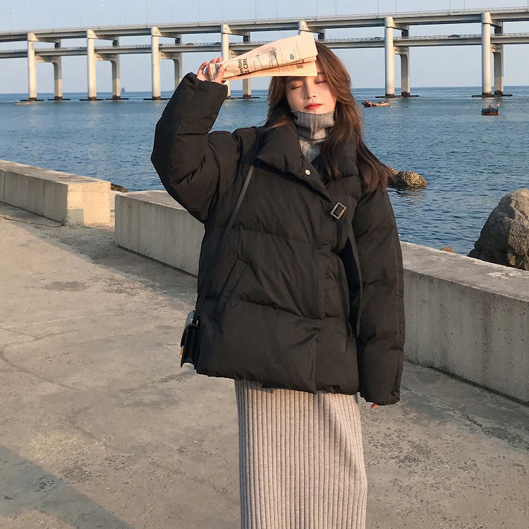 Women's Short Loose Down Cotton-padded Jacket